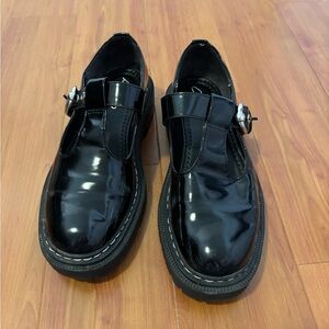 Elegant Black Patent Oxfords